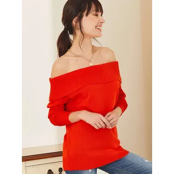 Dámský svetr Milan Kiss Rot 4055840 XL