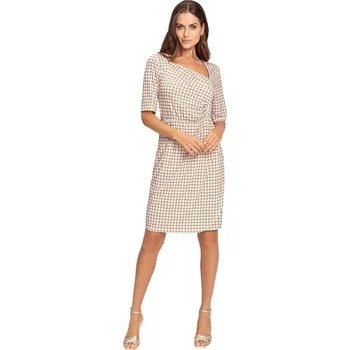 Dámské šaty Šaty Heine Creme/ Camel 577164 42