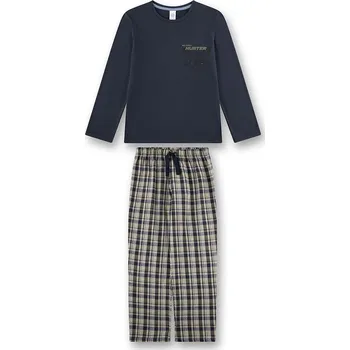 Chlapecké pyžamo Sanetta Dunkelblau/ Beige 6529601 152