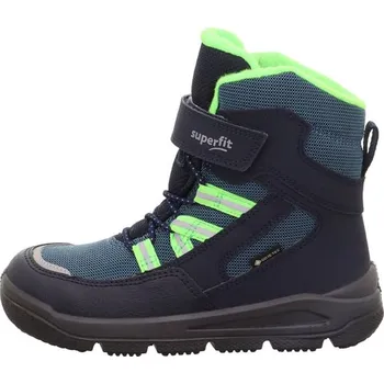 Chlapecká zimní obuv Boty superfit Dunkelblau/ Grün 5613642 33
