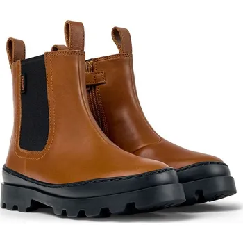 Dívčí kozačky Boty Camper Hellbraun/ Schwarz 5025559 33