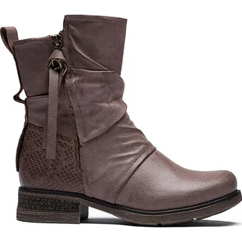 Dámské kozačky Boty Foreverfolie Braun 6843187 40