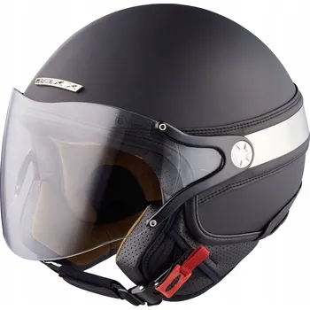 Motodoplněk NEXX SX.60 ICE 2 Otevřená Motocyklová Přilba Chopper Skútr Černá vel. S