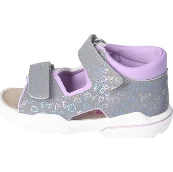 Dívčí sandály PEPINO Grau/ Lila 112952 26