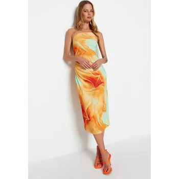 Dámské šaty Šaty trendyol Orange/ Mint 5170515 M