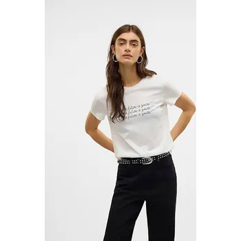 Dámská móda Tričko Vero Moda Weiß 8827038 S