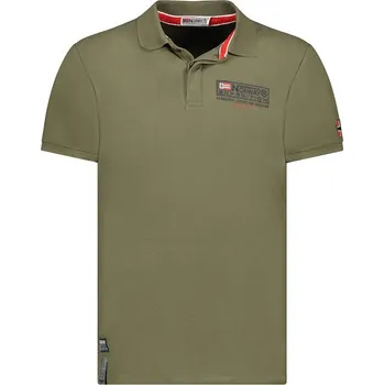 Pánské tričko Tričko Geographical Norway Khaki 4505145 M