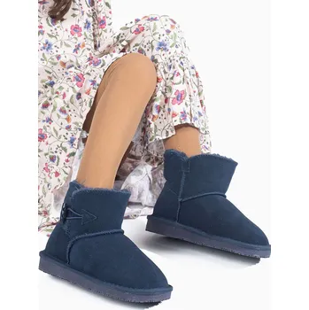 Dívčí kozačky Boty NICEBAY Dunkelblau 9814661 31