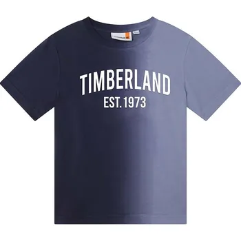 Chlapecké tričko Tričko Timberland Dunkelblau 7645148 116