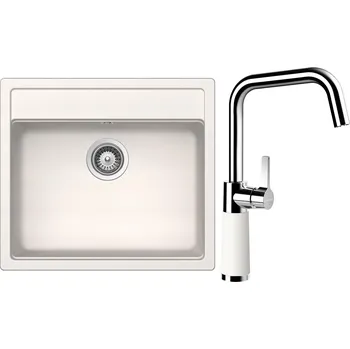 Kuchyňský dřez Set Schock S9-8 (dřez Mono N-100 Polaris + baterie SC-530 Polaris)