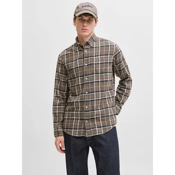 Pánská košile Košile Jack & Jones Khaki 6871690 XXL