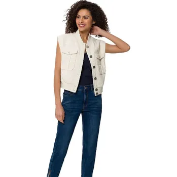 Dámská vesta Vesta Heine Creme 8352952 42