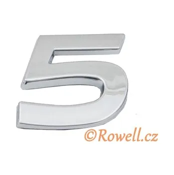 Nábytkové kování C26 Číslice 26mm '5' (C26 Číslice 26mm '5'. Vhodné řešení pro nábytek v interiéru.)