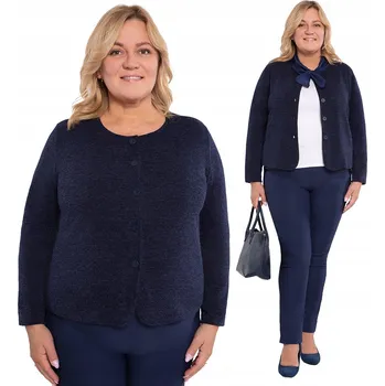 Dámský svetr Tmavě modrý svetr velikosti 48/50