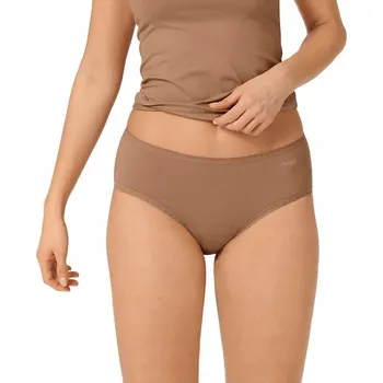 Kalhotky Sloggi dámské kalhotky Kalhotky Midi C2P bavlna organická r.XS 2-balení