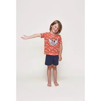 Chlapecké pyžamo Charlie Choe Dunkelblau/ Orange 6401087 74