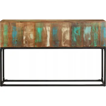 Konferenční stolek Konzolový stolek VidaXL obdélníkový 120 x 30 x 75 cm krémový