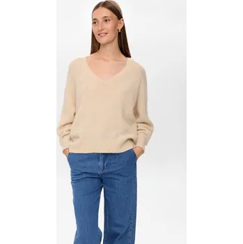 Dámský svetr NÜMPH Beige 7096503 XL