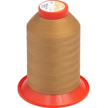 Nit Polyesterové nitě na šicí stroj, hnědé, 1 ks