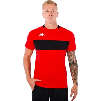 Pánské tričko Pánské tričko Kappa DIAGO Red/Black M