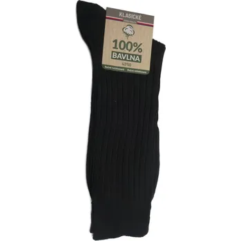 Pánské ponožky Zdravé ponožky, Olet, černá: 47-50 (31-34 cm) (30884-31096)