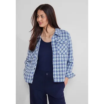 Dámská vesta Bunda Street One Blau/ Weiß 2552110 38