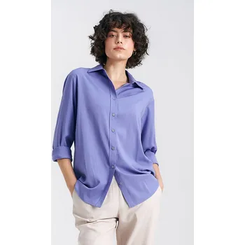 Dámská móda Košile Nife Lila 647673 36