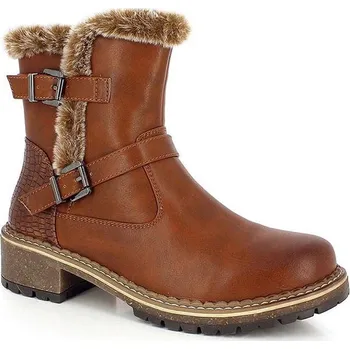 Dámské kozačky Boty Kimberfeel Hellbraun 531525 38