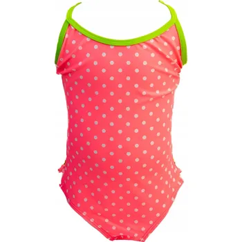 Dívčí plavky Dívčí jednodílné plavky Mariss s puntíky, vel. 134
