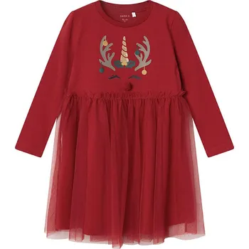 Dívčí šaty name it Rot 353404 122