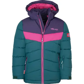 Dívčí bunda Trollkids Petrol 3168771 128