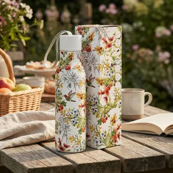 Láhev Termolahev z nerezové oceli DUO SECRET GARDEN LINNEA 500 ml