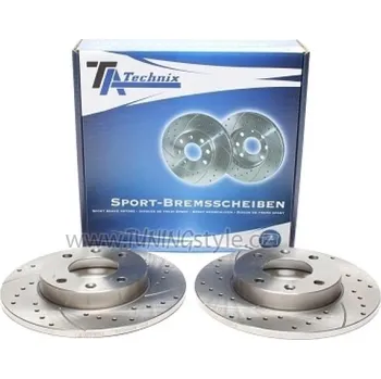Brzdový systém Sportovní brzdové kotouče TA Technix - přední 239mm - SEAT Cordoba 6K1,6K2