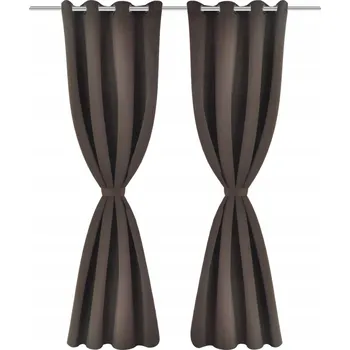 Závěs Zatemňovací závěsy s poutky 135 cm x 245 cm