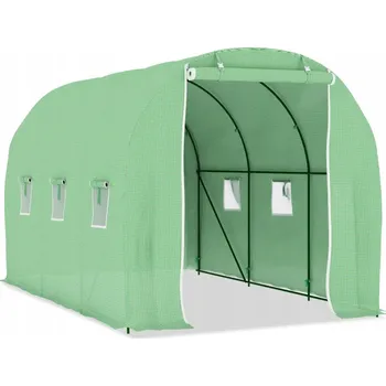 Skleník vidaXL Marketos Fóliovník 6,86 m² 3,43 x 2 x 2 m