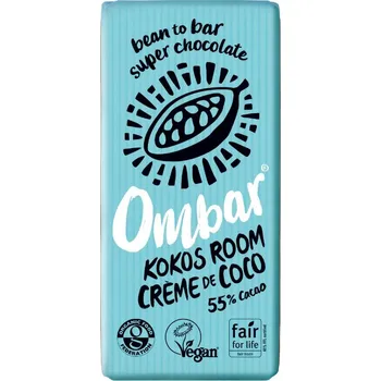 Čokoláda Ombar Čokoláda s kokosovým mlékem 70 g bio BIO VEGAN Množství: 1 ks