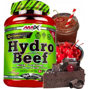 Protein Hovězí Proteinový Hydrolyzát Amix Hydro Beef Protein 1kg Čokoláda Višeň