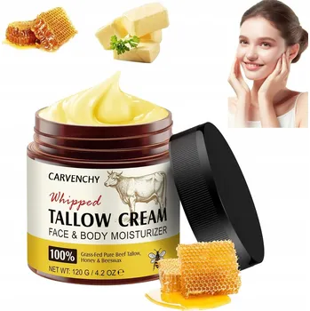 Balzám z loje a medu na obličej a tělo Tallow & Honey Balm Vanilla 120g