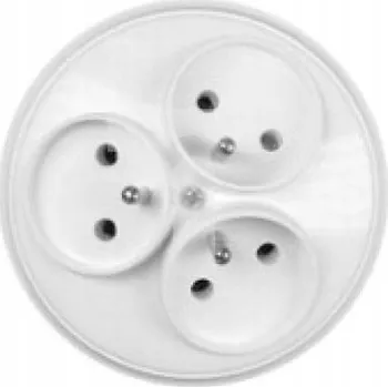 vypínač a zásuvka Elektrická Zásuvka Timex-Elektro bílá