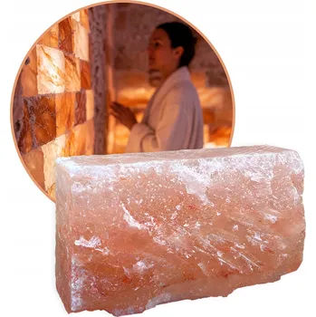 HIMÁLAJSKÁ SOLNÁ CIHLA jednostranně štípaná DO SOLNÉ JESKYNĚ SAUNY