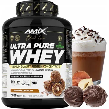 Protein Protein syrovátkový koncentrát - WPC Amix powder 2000 g příchuť Čokoláda