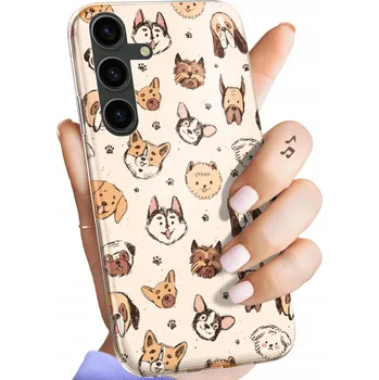 Pouzdro na mobilní telefon Hello Case Zadní Kryt Samsung Galaxy S24 béžový