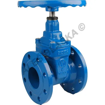 Ventil SFERACO - Francie | Vodárenské šoupátko víkové přírubové litinové ovládané ručním kolem ACS (šoupě, ventil) pro pitnou vodu - DN80 , PN16 181