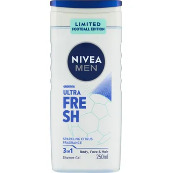 Koupelová kosmetika Nivea Men Ultra Fresh sprchový gel, 250 ml