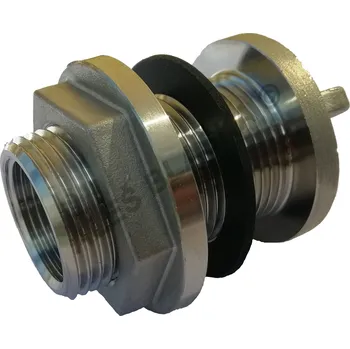 Fitinka Průchodka k nádrži nerezová NEREZ, INOX - připojení, přechodka, přípojka pro nádrže - nádrž - 5/4"x1" TYP410