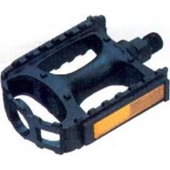 Pedál na kolo MTB pedály PVC černé