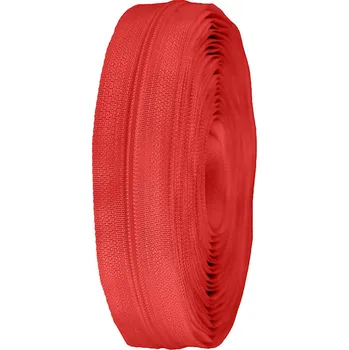 Zip Zip spirálový No 3 metráž pro jezdce typu ASIC, střední, 148 červená