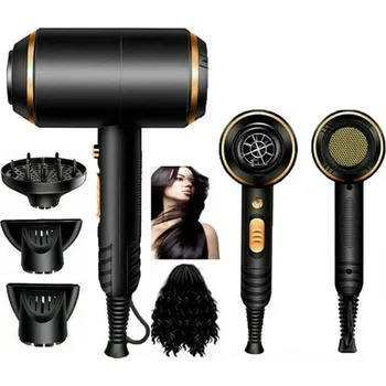 Fén Fén na vlasy s ionizací, silný 4000 W, DIFUZÉR, studený vzduch, koncentrátor