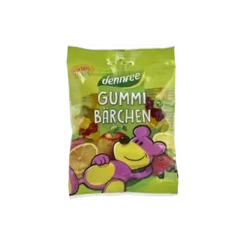 Bonbon Dennree Gumoví medvídci vegan 100g bio BIO VEGAN Množství: 1 ks