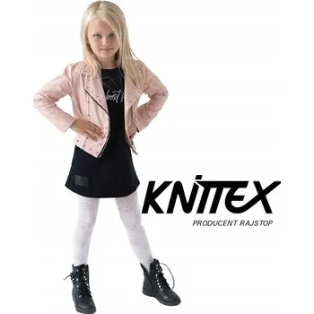 Knittex dětské vícebarevné punčocháče z viskózy, velikost 122